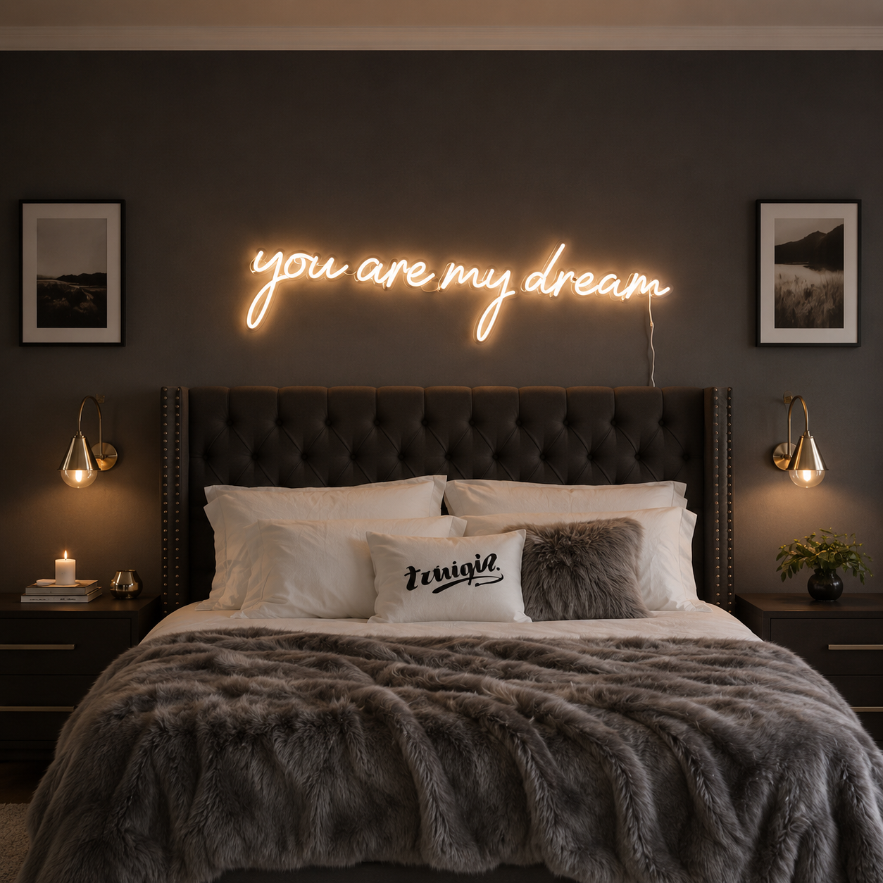 Dream Script Bedroom LED Neon Sign main product image