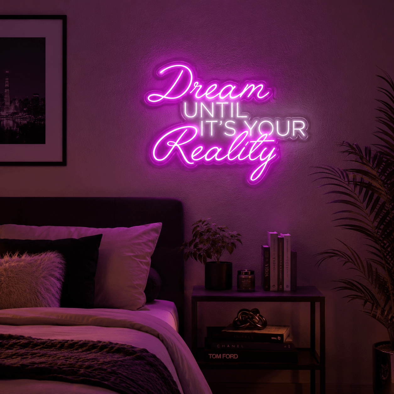 Dream Until It's Your Reality LED Neon Sign Home Wall Art - Shineneon
