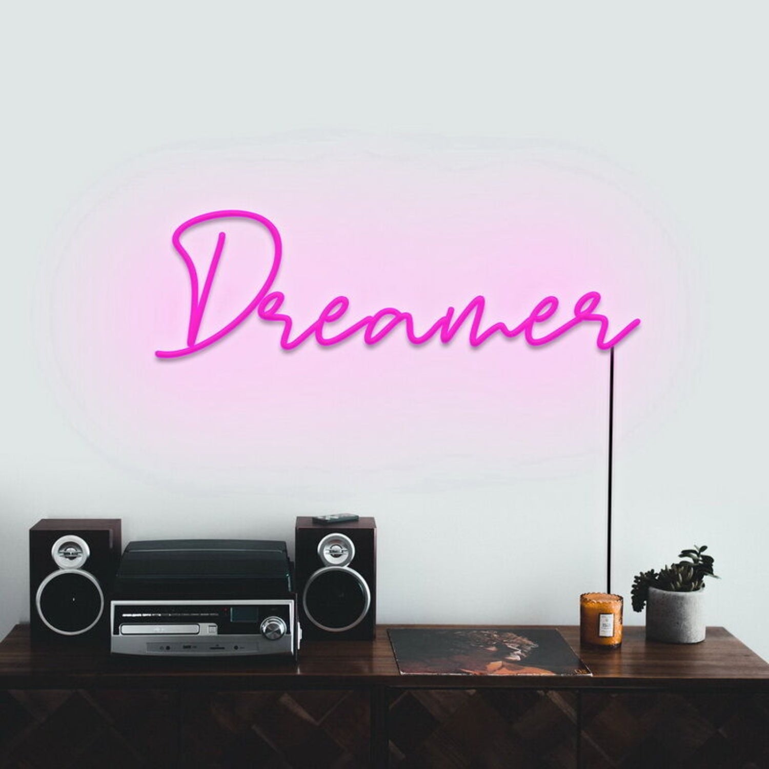 Dreamer Led Neon Sign Fdream Decor - Shineneon