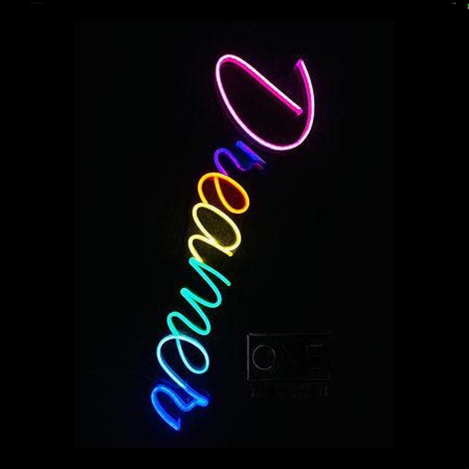 Dreamer Rainbow-Colored Led Neon Sign For Home Bar Studio Decor | Shineneon