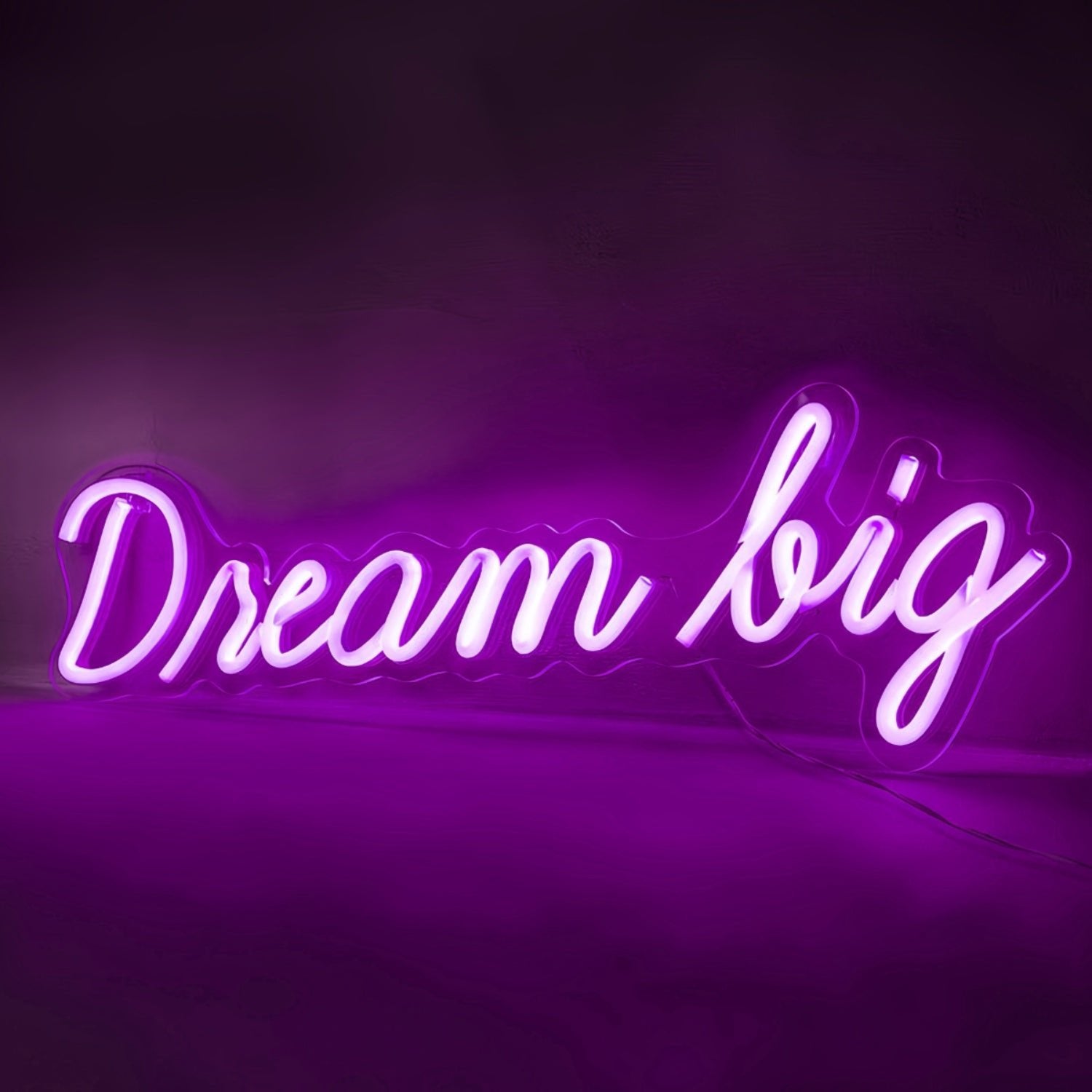 Dreams Big Neon With Aspirational Dreams - Shineneon