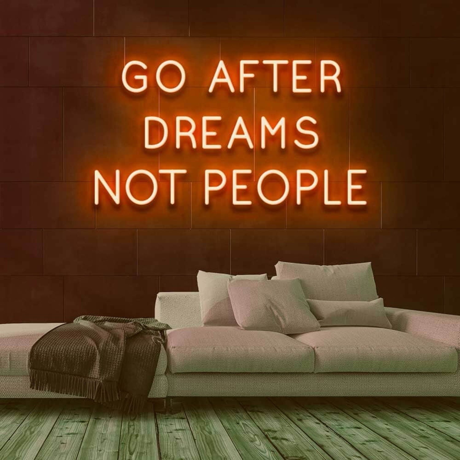Dreams Not People Led Neon Sign - Shineneon