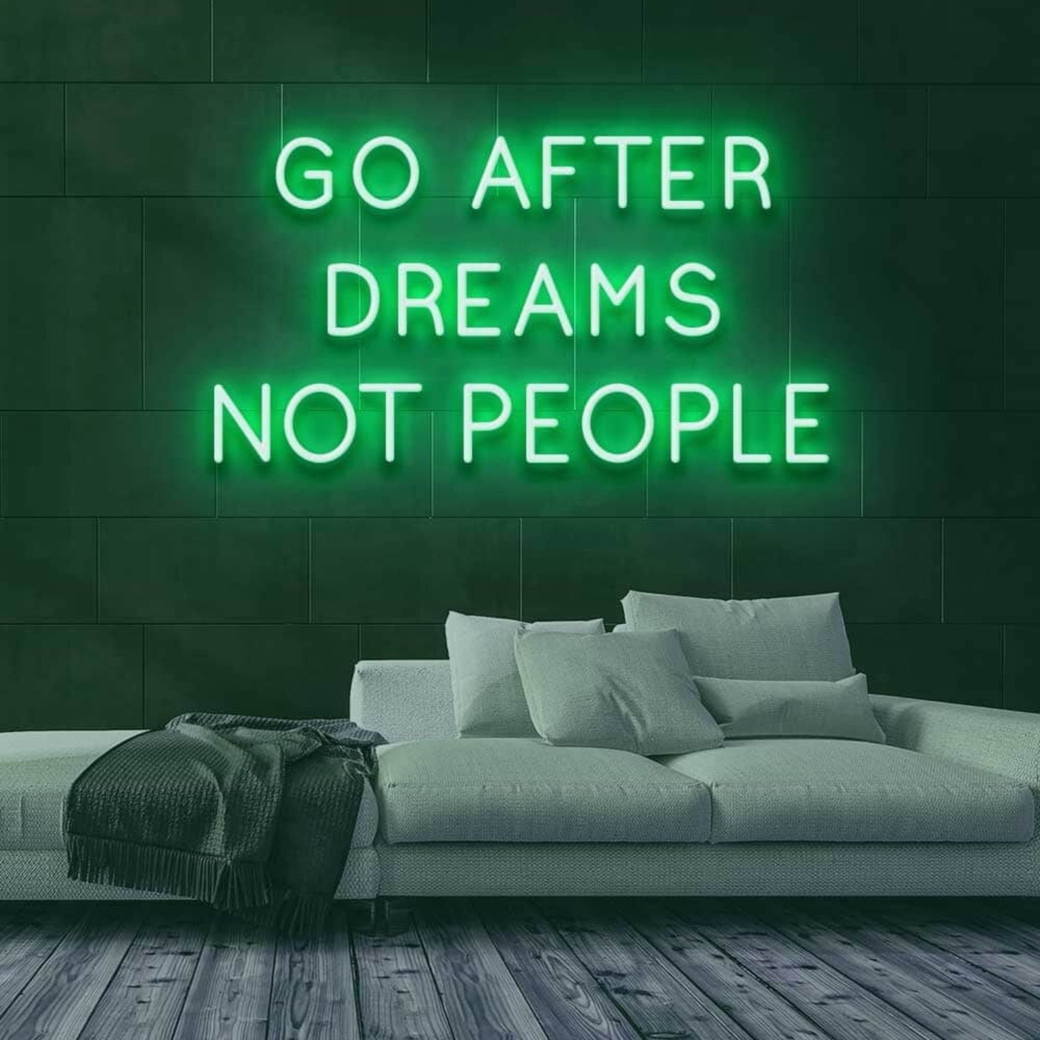 Dreams Not People Led Neon Sign - Shineneon