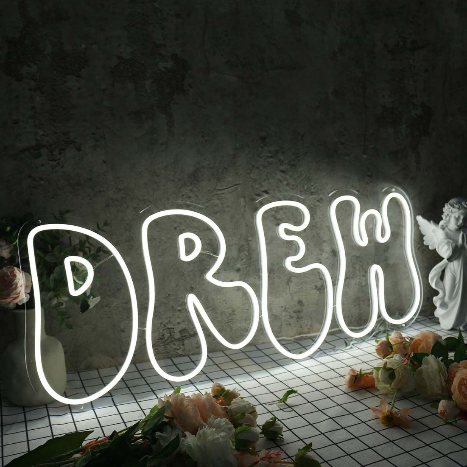 Drew White Custom Led Neon Sign - Shineneon