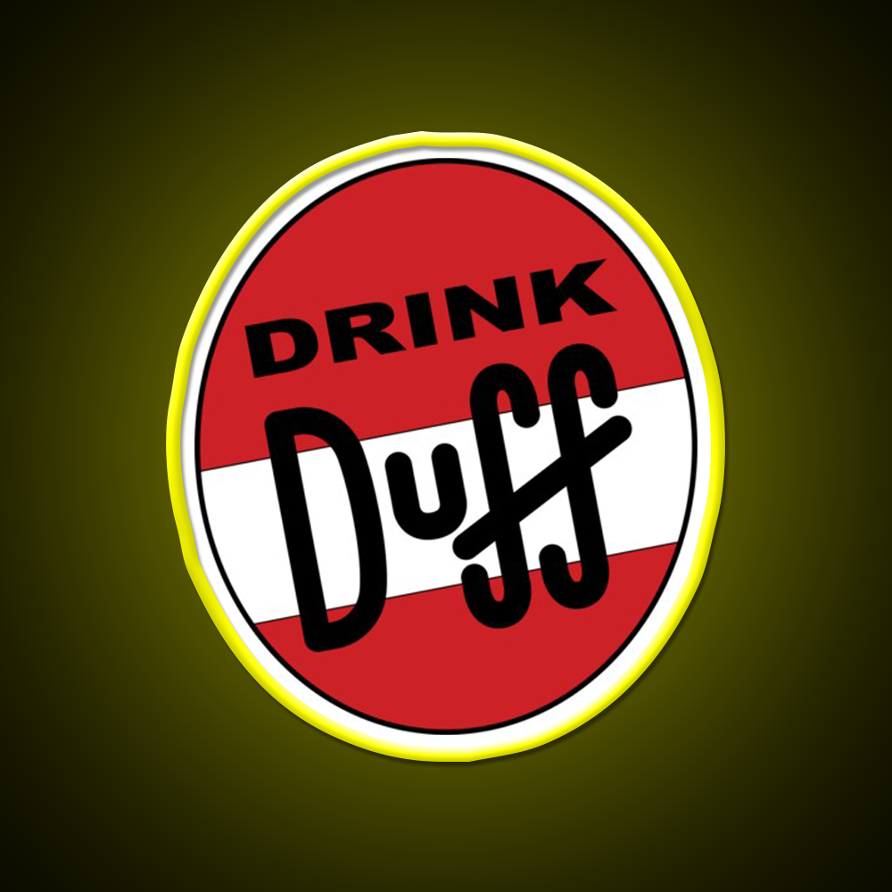 Drink Duff Beer Bar Decor Led Neon Sign Rgb Color - LED neon sign view 7
