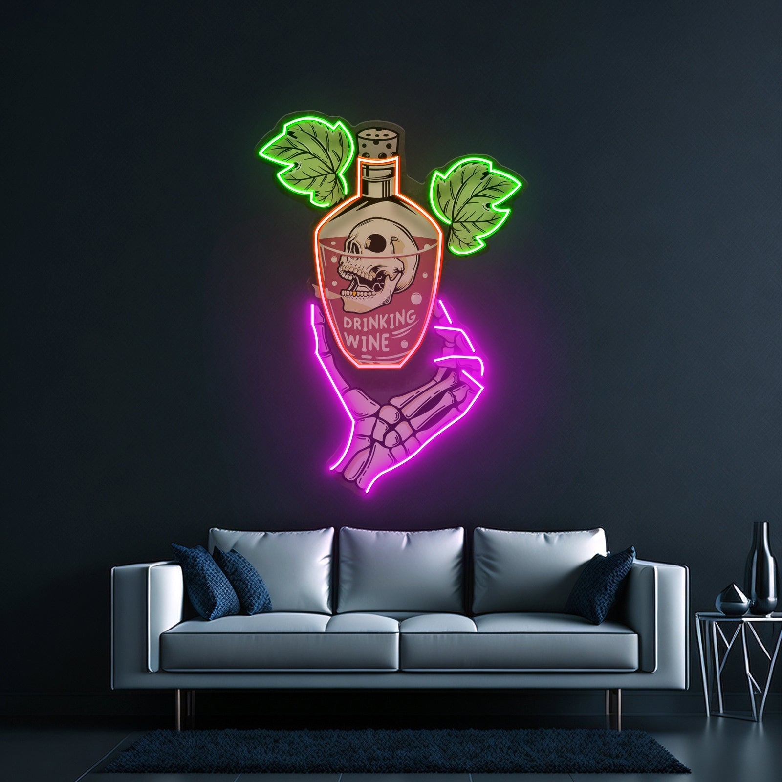 Drink To Death Led Neon Sign Light Custom Led Signs - Shineneon