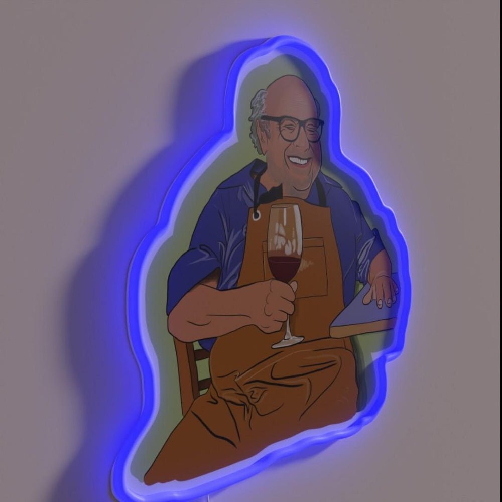 Drinking Danny Devito Rgb Led Neon Sign - Shineneon