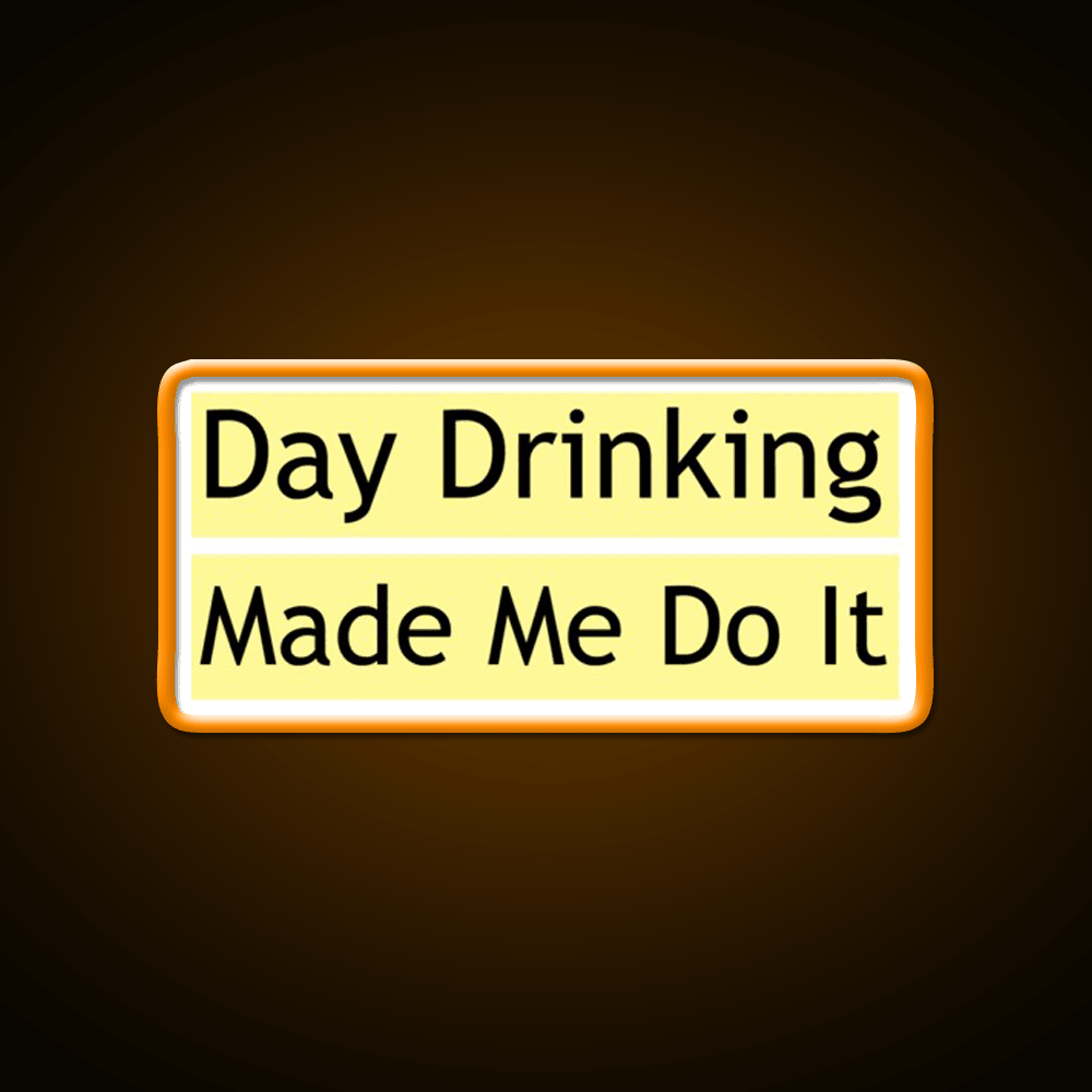 Drinking Made Me Do It Whiskey Lover Whiskey Drink Bar Led Neon Sign Rgb Color - Shineneon