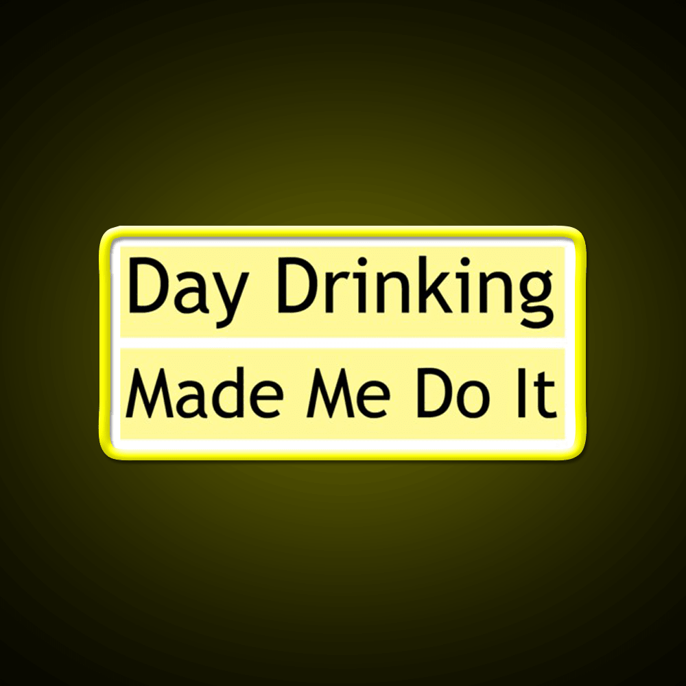 Drinking Made Me Do It Whiskey Lover Whiskey Drink Bar Led Neon Sign Rgb Color - Shineneon