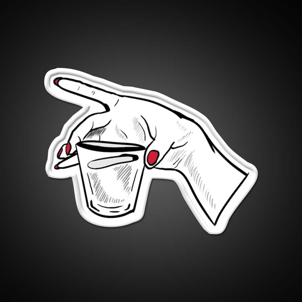 Drinking Shooters Man Cave Bar Led Neon Sign Rgb Color