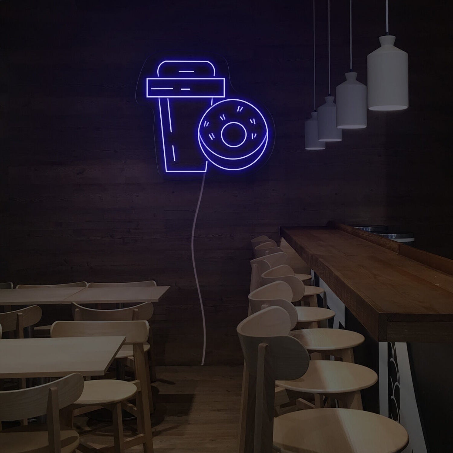 Drinks And Dounts Led Neon Sign | Shineneon