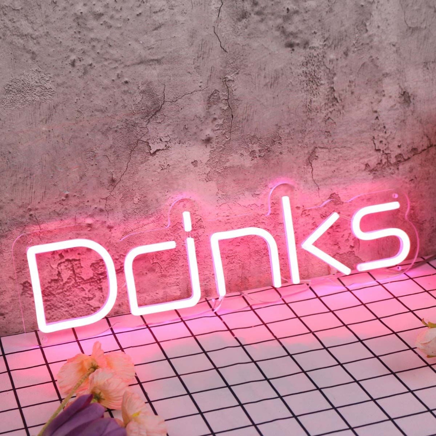 Drinks Red Led Neon Sign - Shineneon