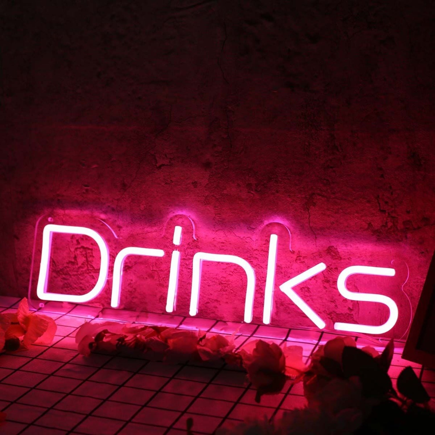 Drinks Red Led Neon Sign - Shineneon
