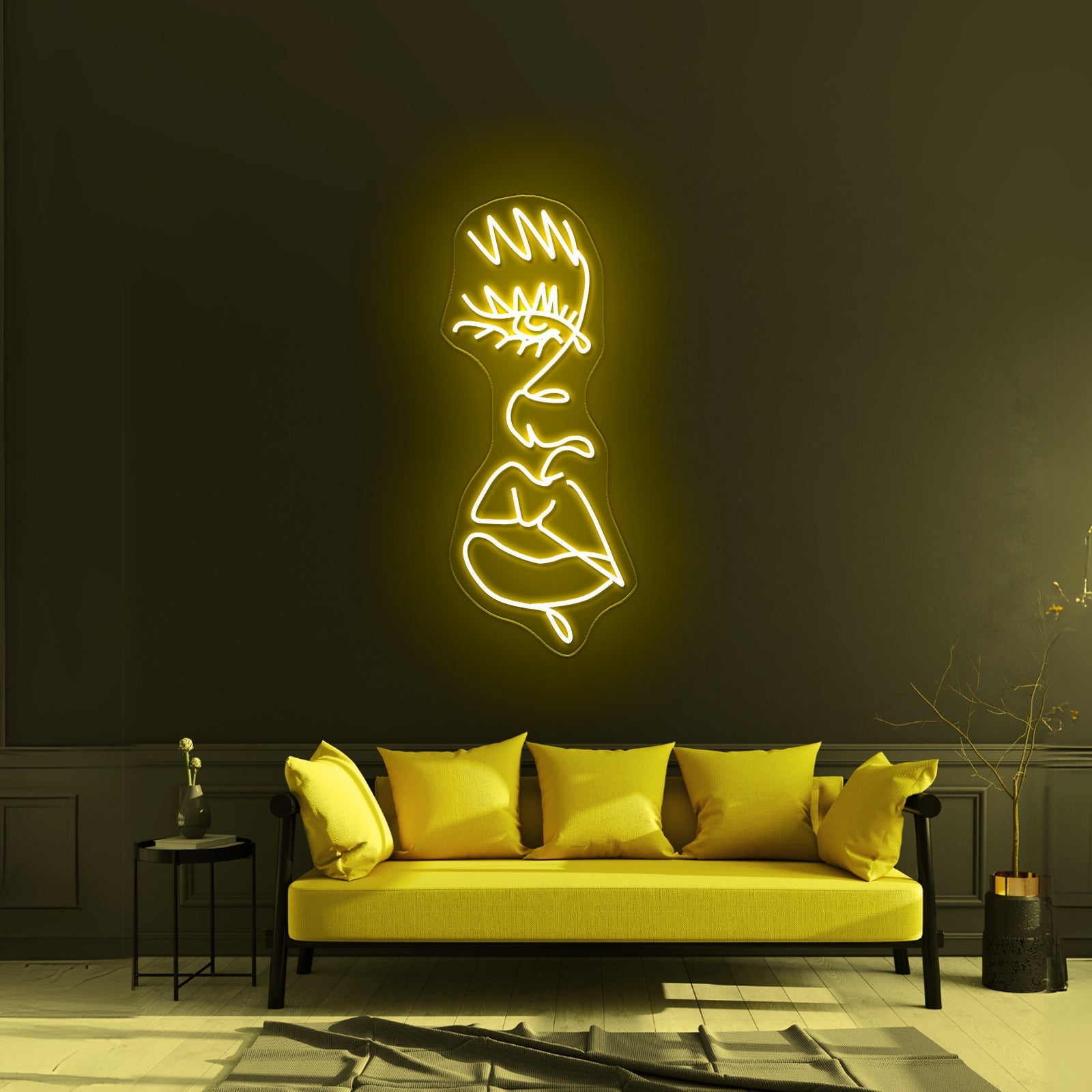 Drip Face Modern Aesthetic Neon Signs - Shineneon