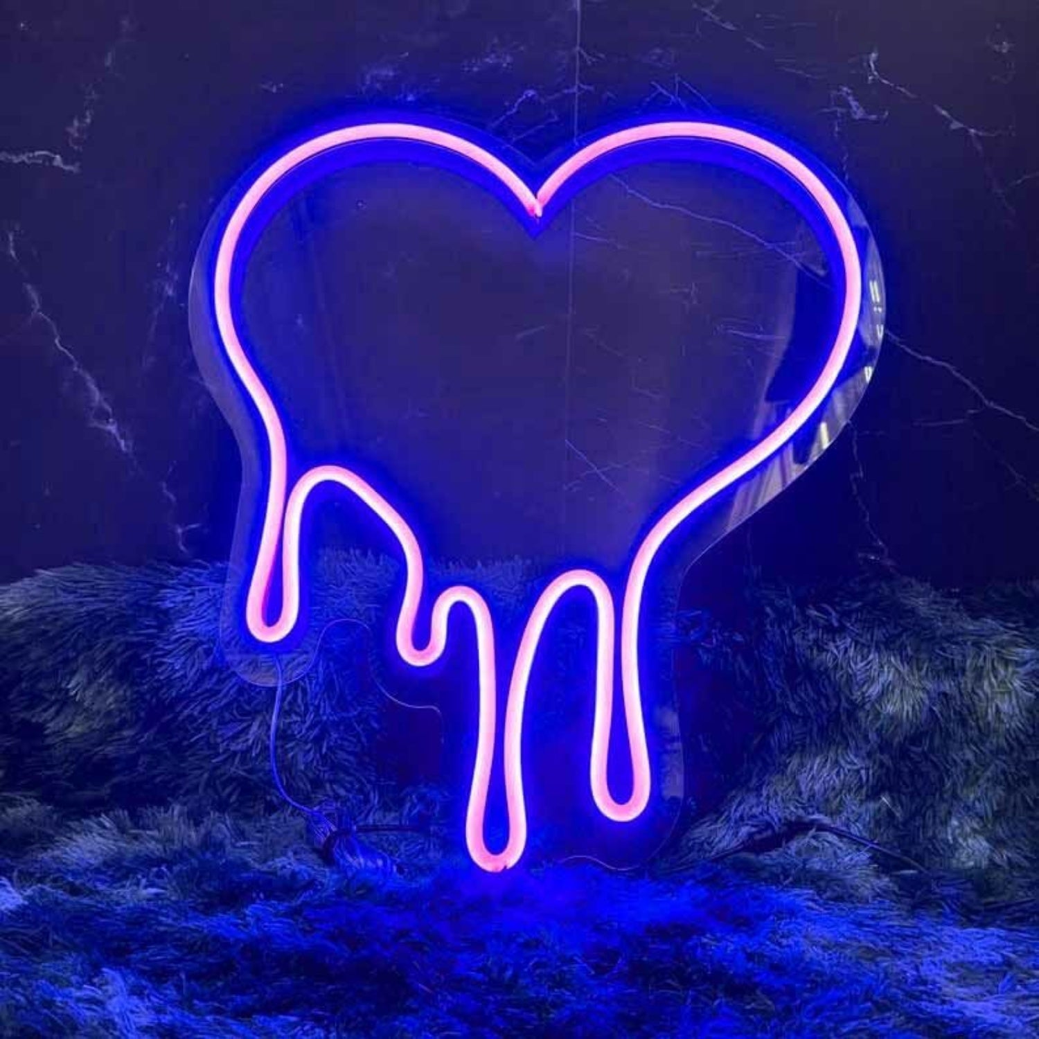 Dripping Heart Led Neon Sign | Shineneon