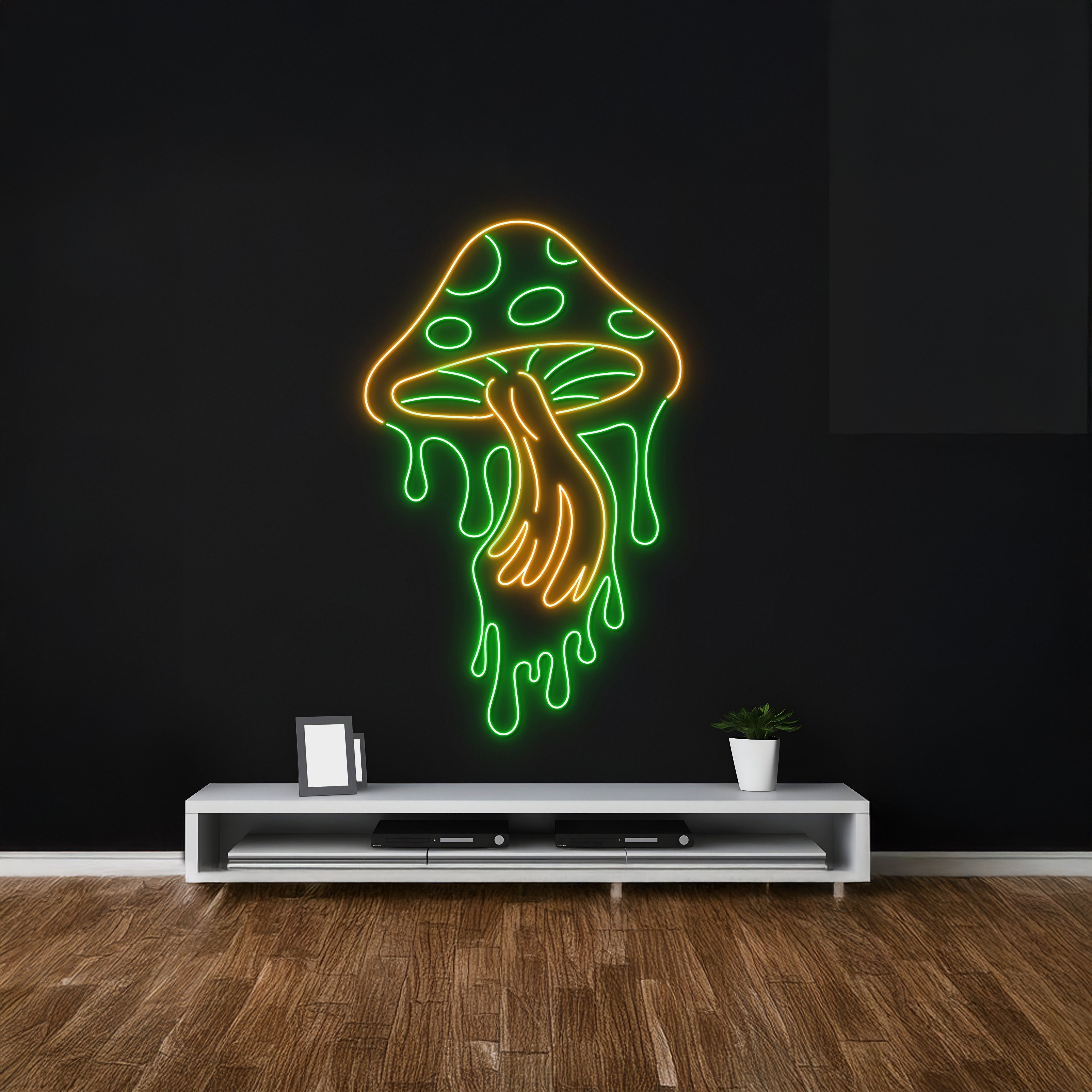 Dripping Mushroom Led Neon Sign | Shineneon