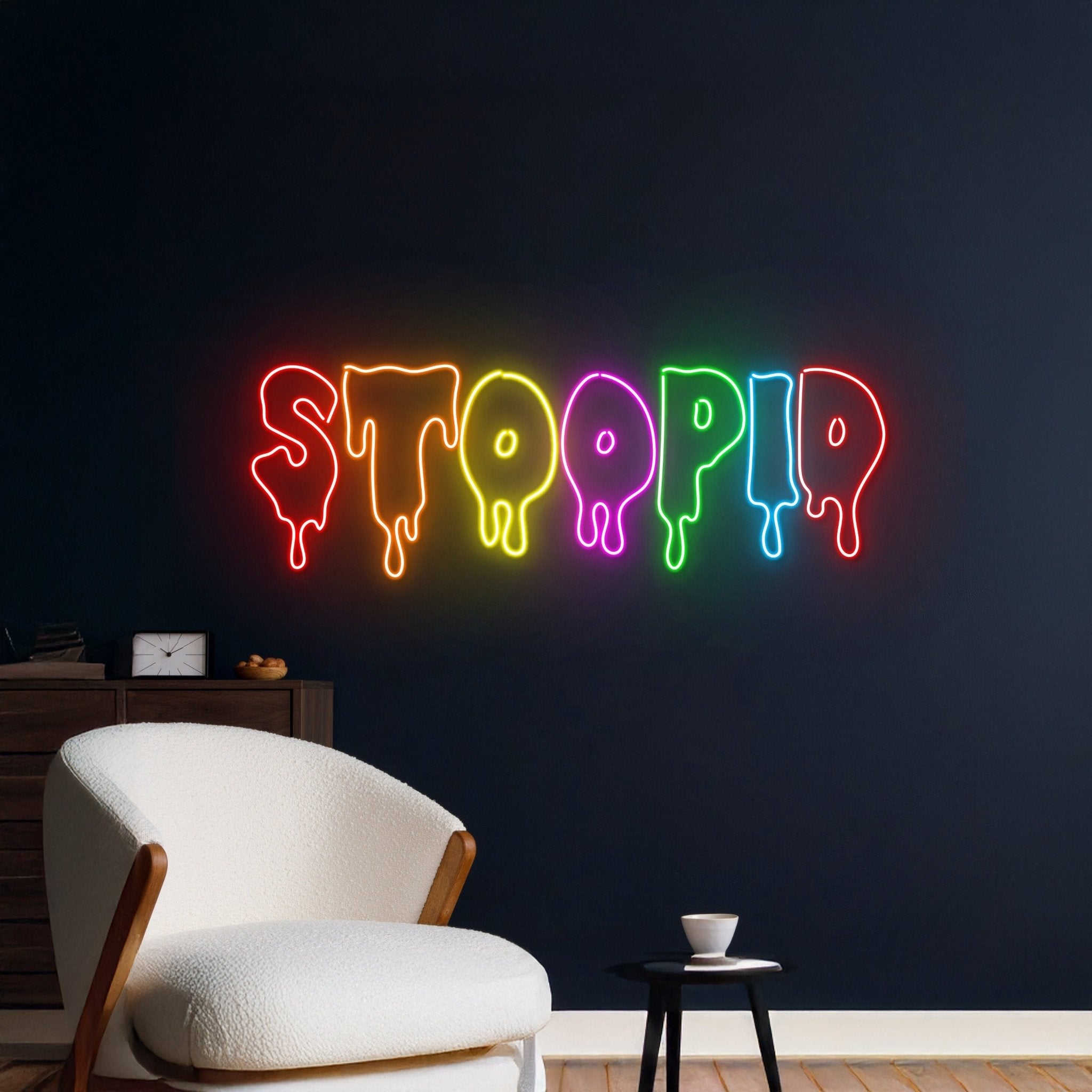 Dripping Stoopid Neon Sign - Shineneon