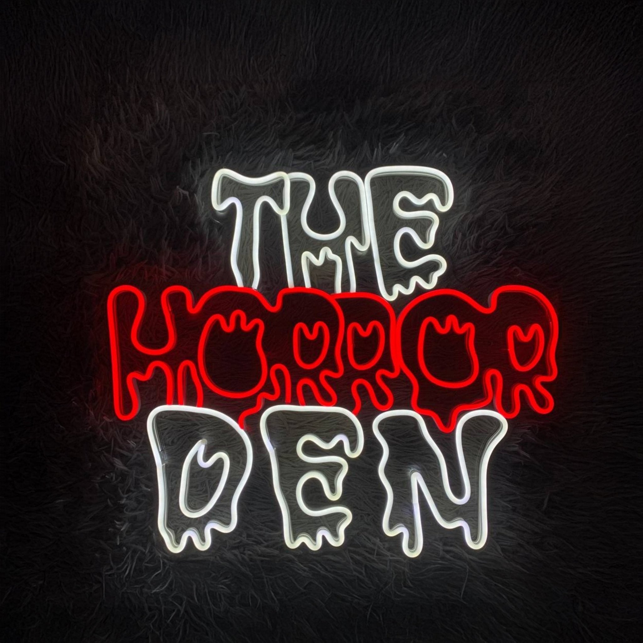 Dripping The Horror Den Neon Sign - Shineneon
