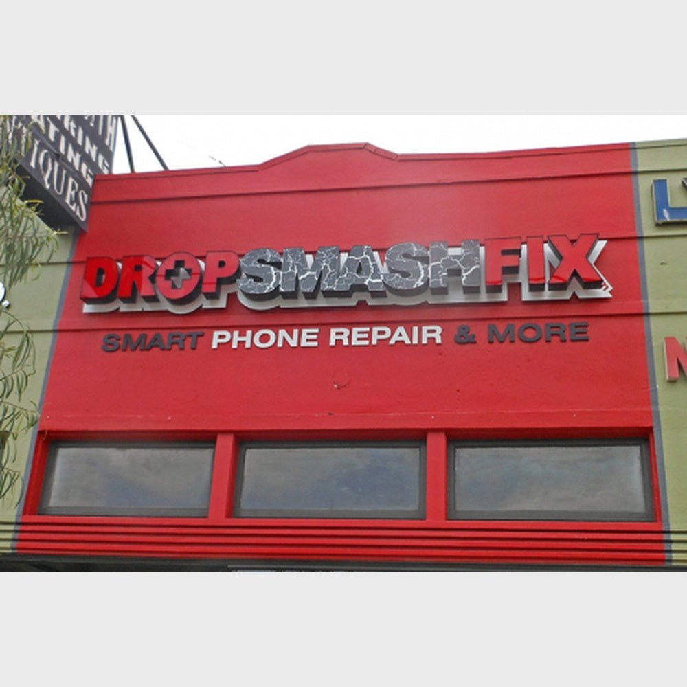 Drop Smash Fix Phone Repair 3D Frontlit Channel Letters Led Light Sign - Shineneon