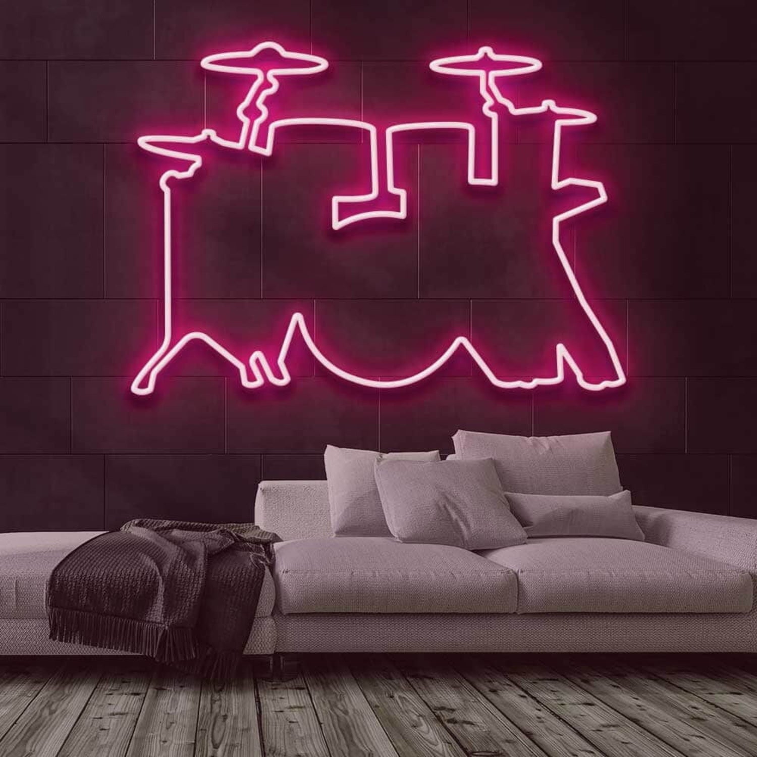 Drums Led Neon Sign | Shineneon