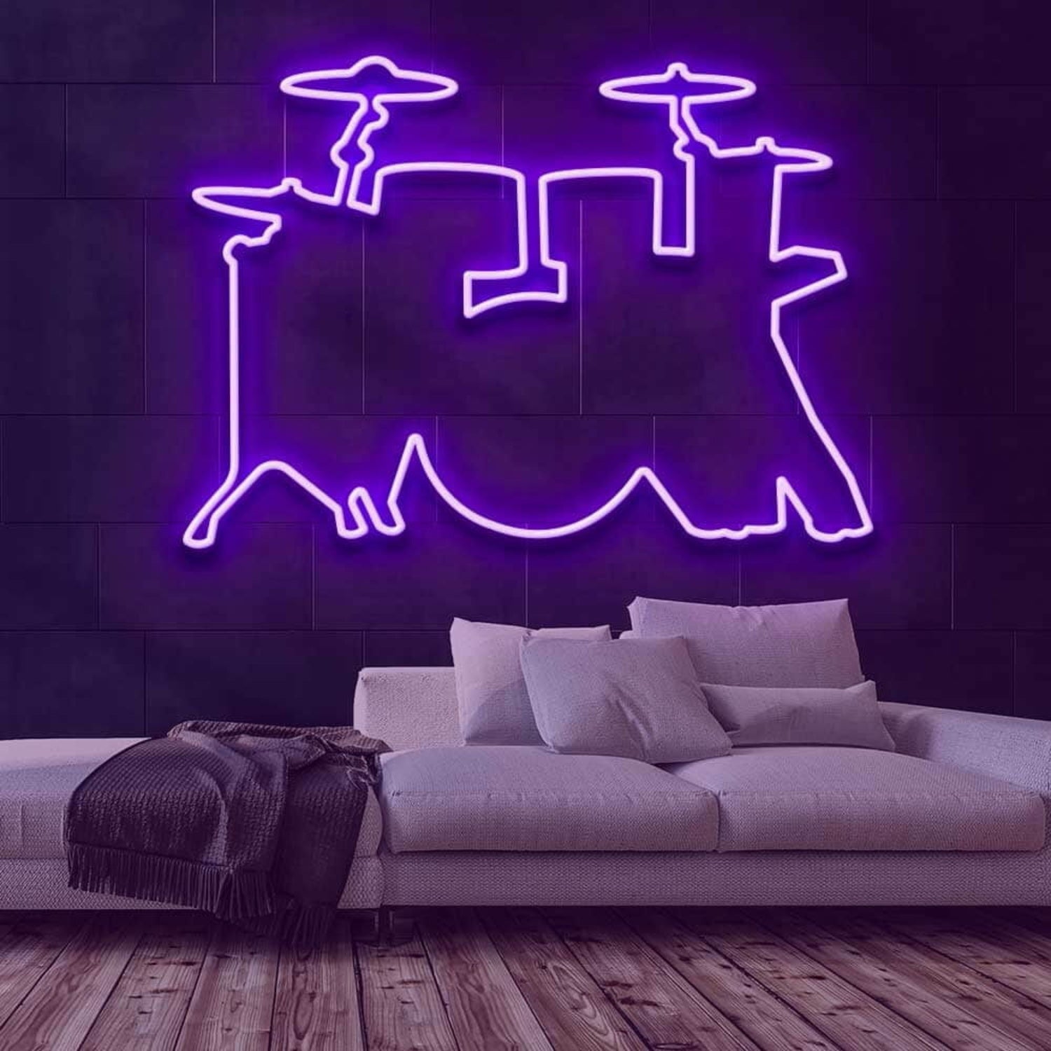 Drums Led Neon Sign | Shineneon