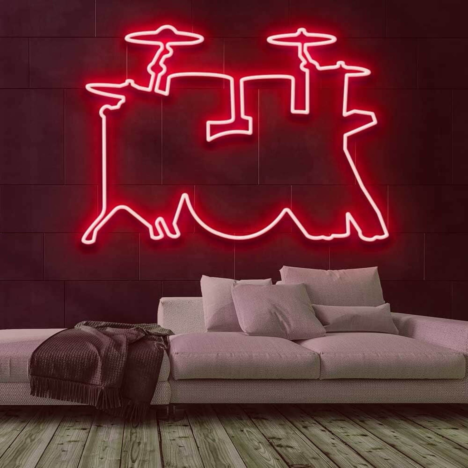 Drums Led Neon Sign | Shineneon