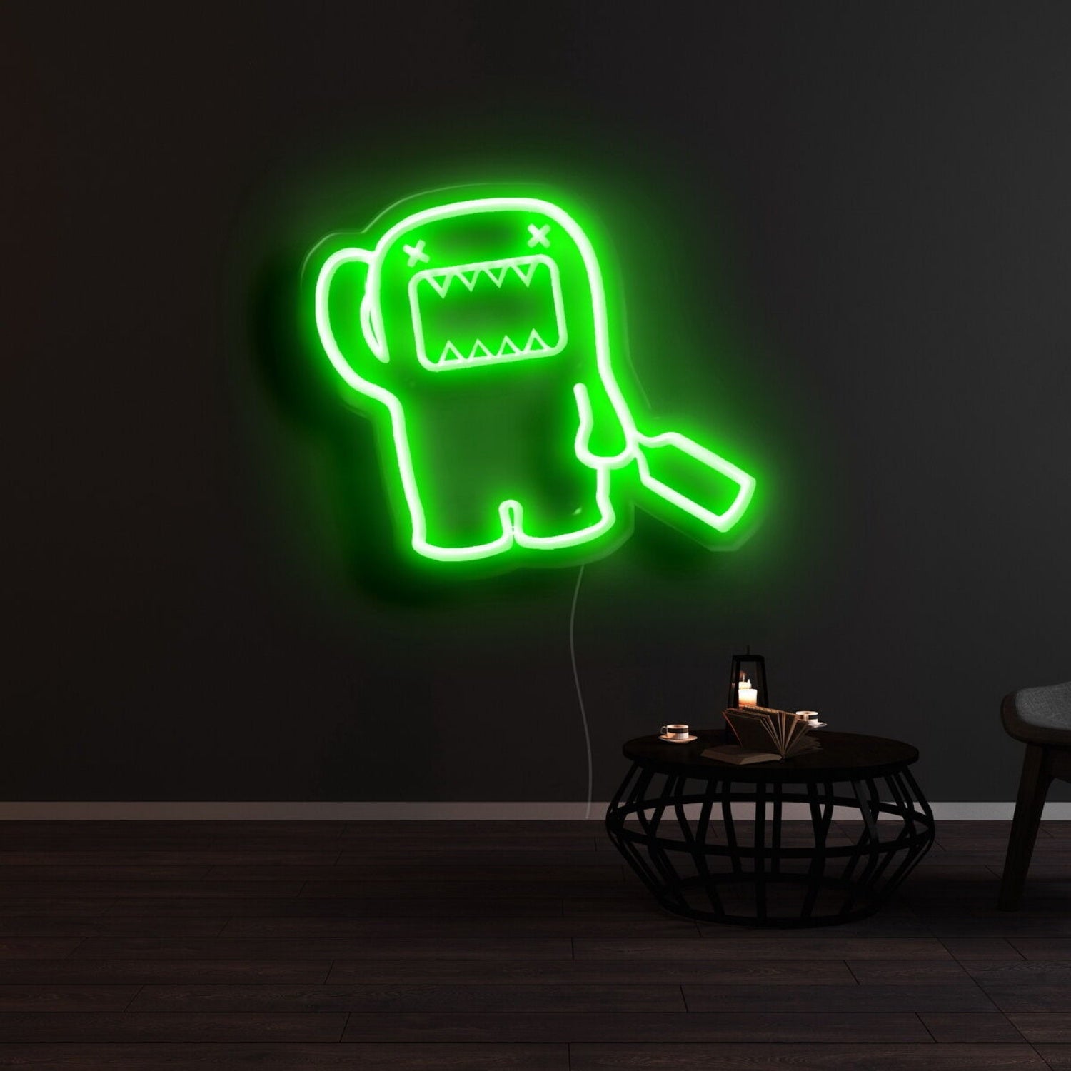 Drunk Domo Kun Led Neon Sign - Shineneon