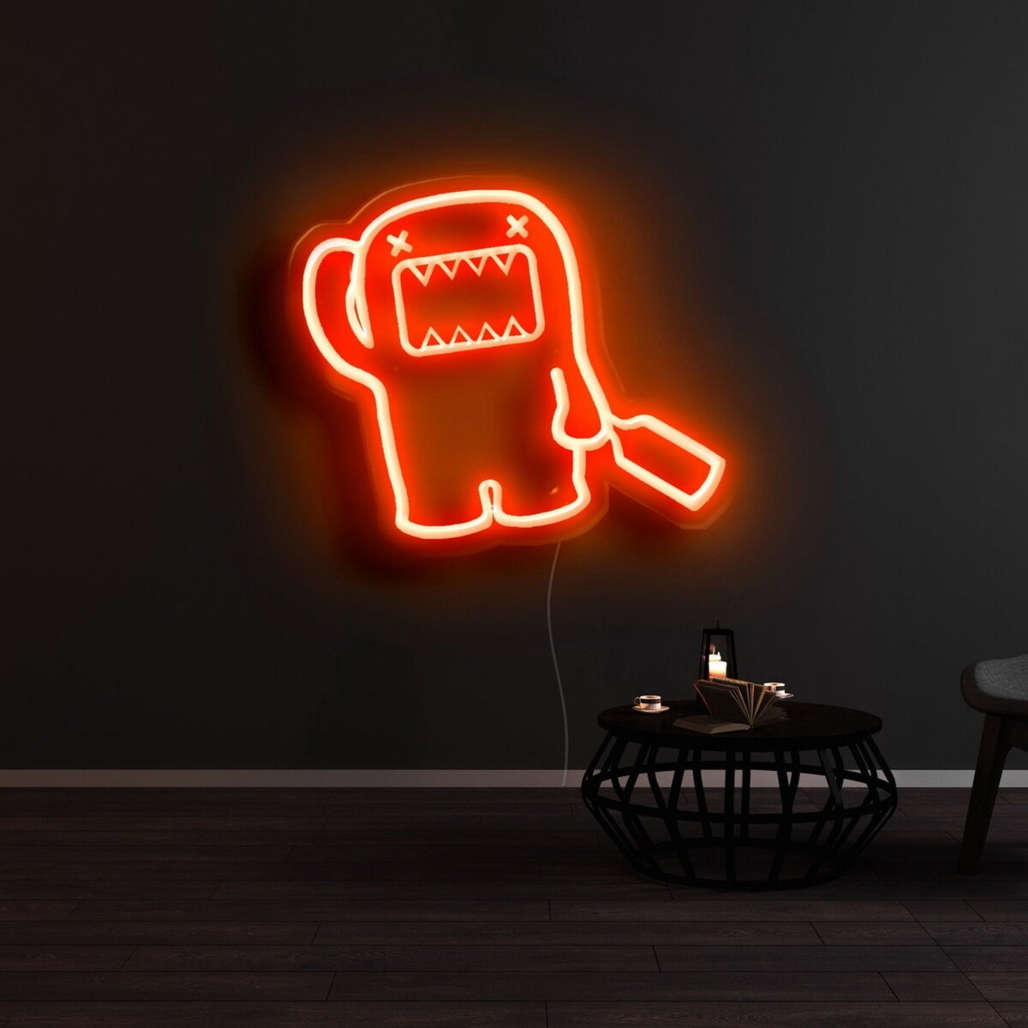 Drunk Domo Kun Led Neon Sign - Shineneon