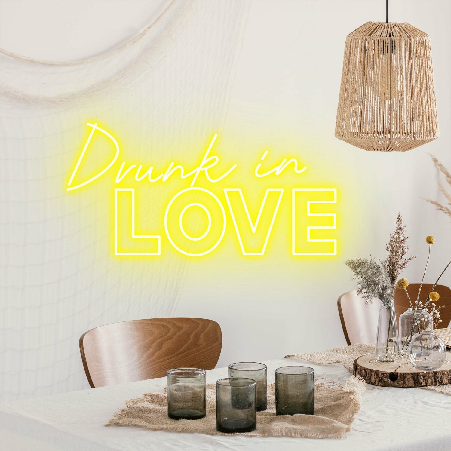 Drunk In Love Celebratory Neon For Wedded Bliss | Shineneon