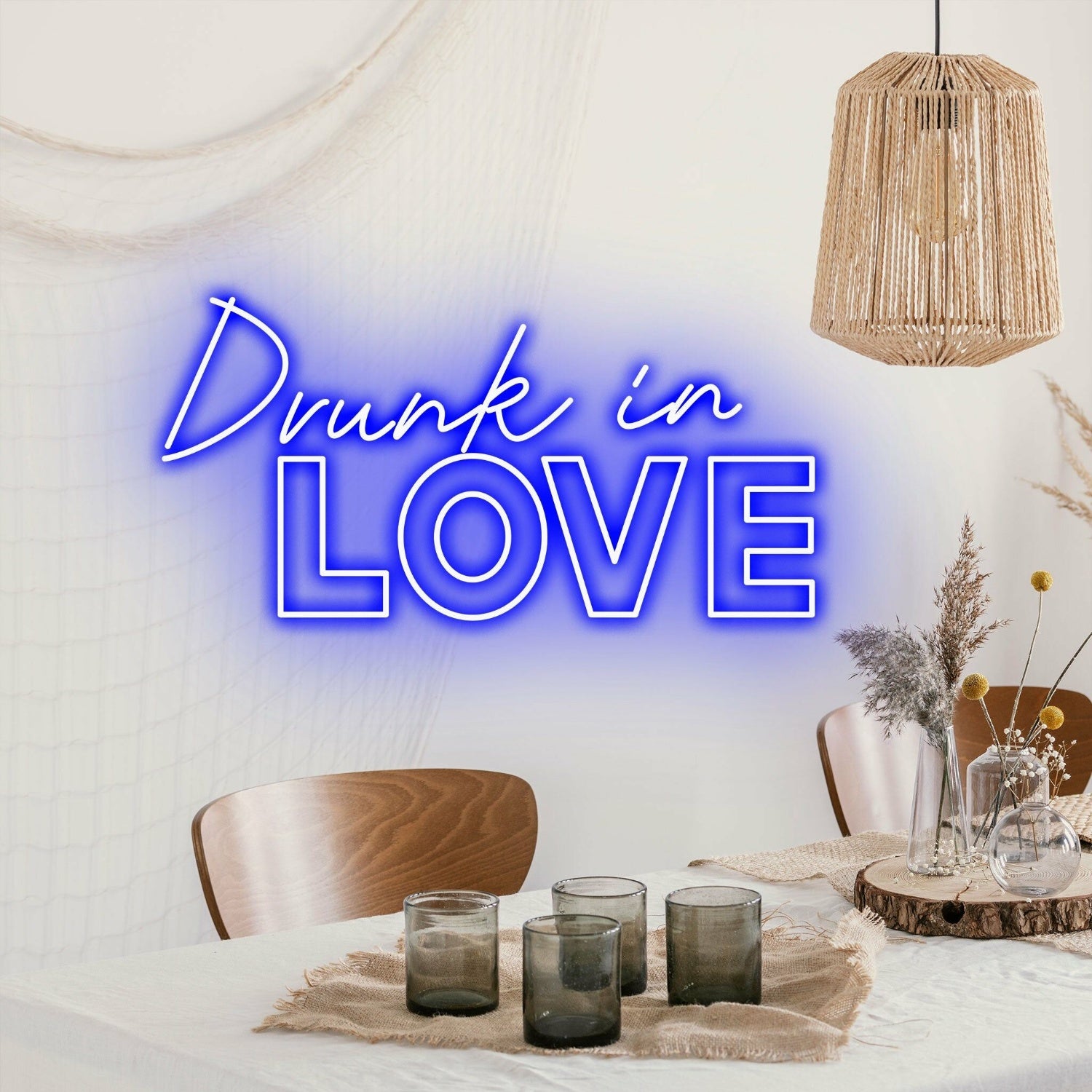 Drunk In Love Celebratory Neon For Wedded Bliss | Shineneon