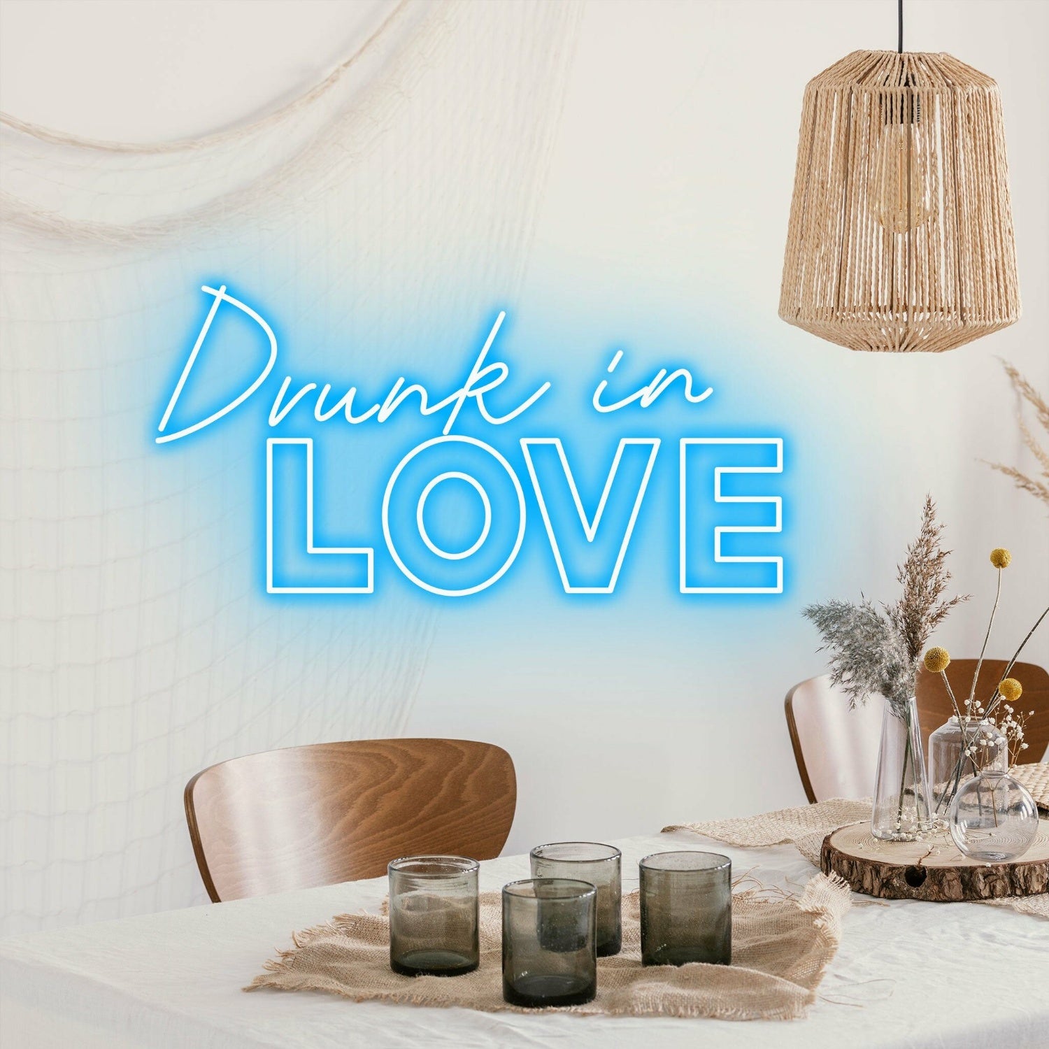 Drunk In Love Celebratory Neon For Wedded Bliss | Shineneon