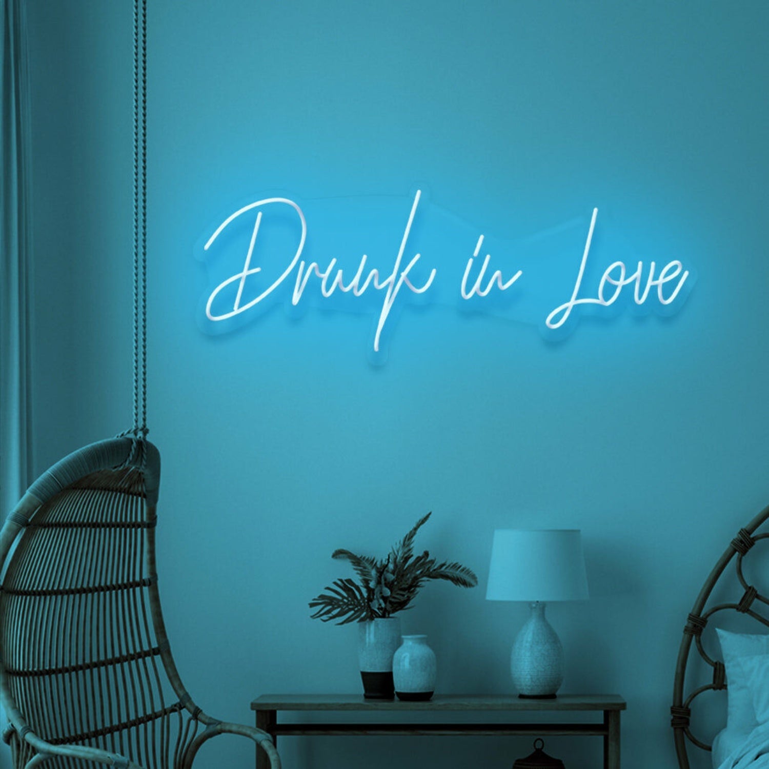 Drunk In Love Neon Celebration Of Intoxicating Romance | Shineneon