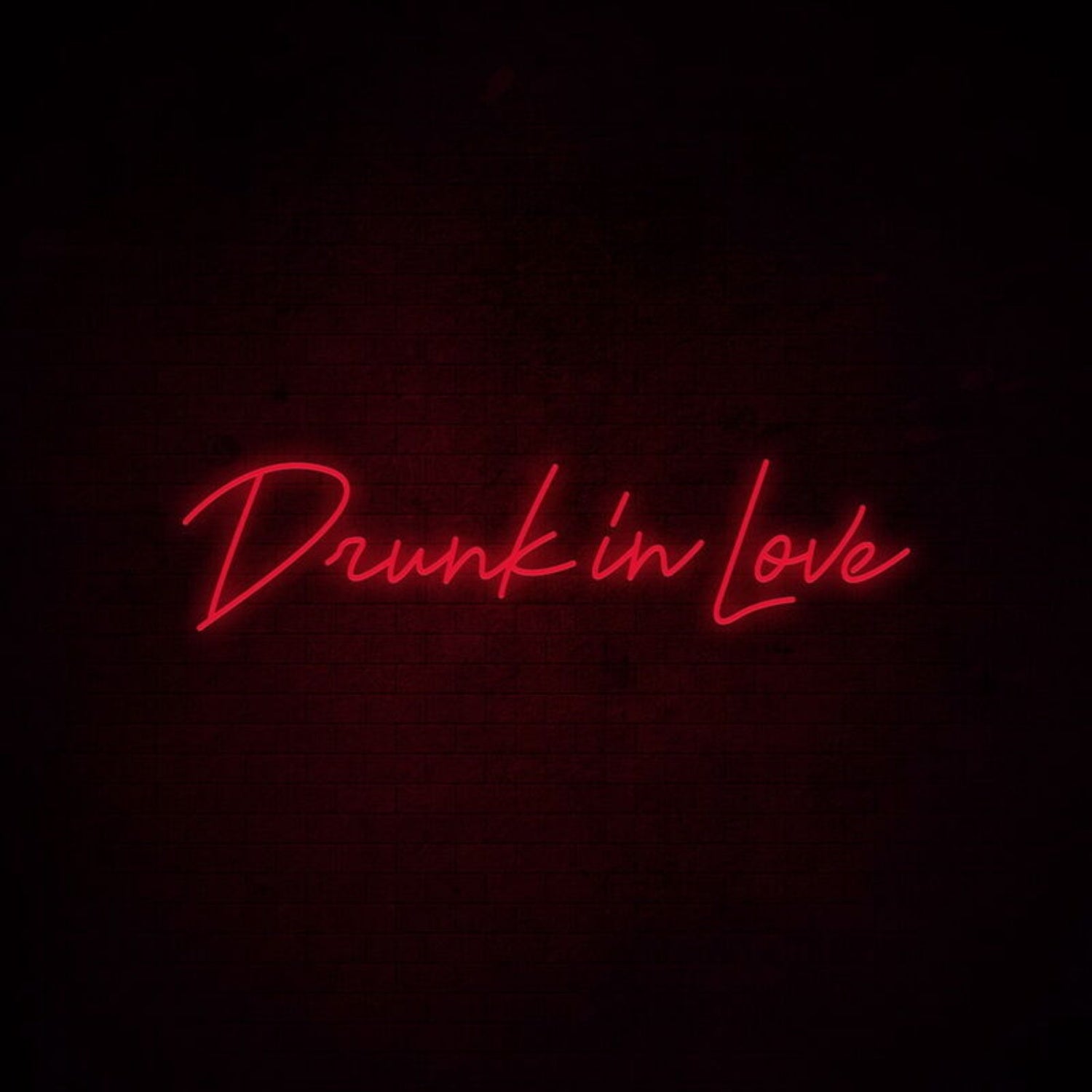 Drunk In Love Neon Sign For Fun And Playful Settings | Shineneon