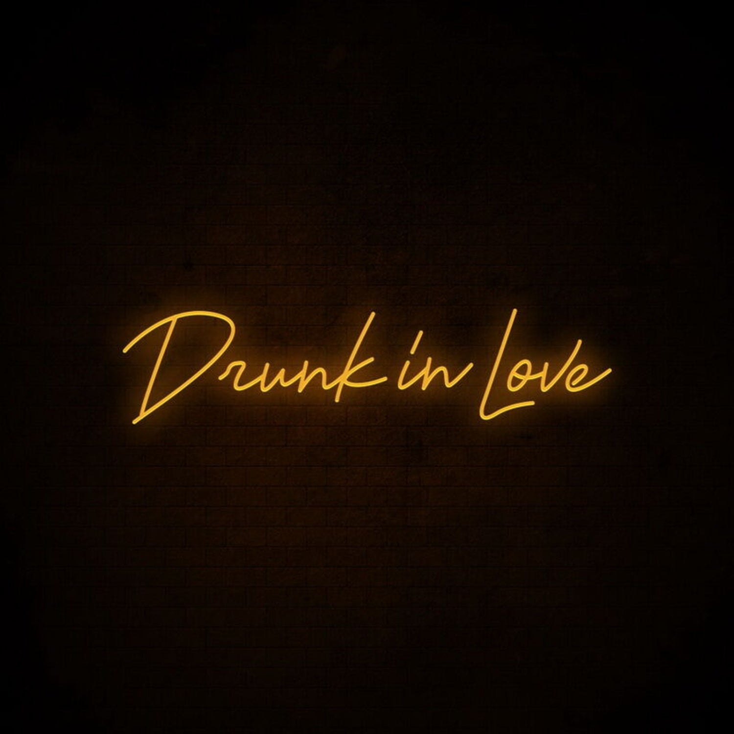 Drunk In Love Neon Sign For Fun And Playful Settings | Shineneon