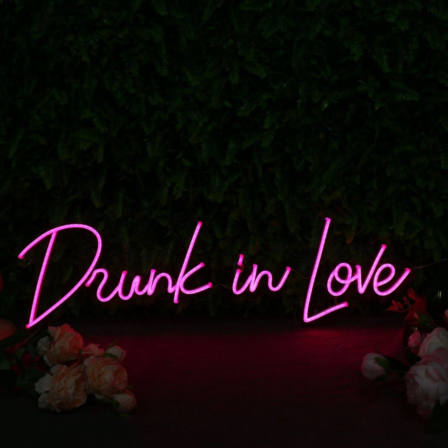 Drunk In Love Pink Custom Led Neon Sign - Shineneon