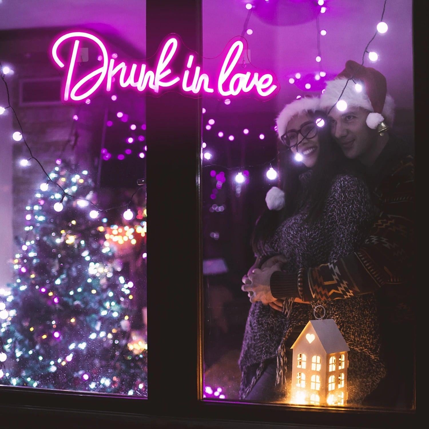 Drunk In Love Pink Led Neon Sign Romantic Bedroom Or Bar Decor 1 | Shineneon
