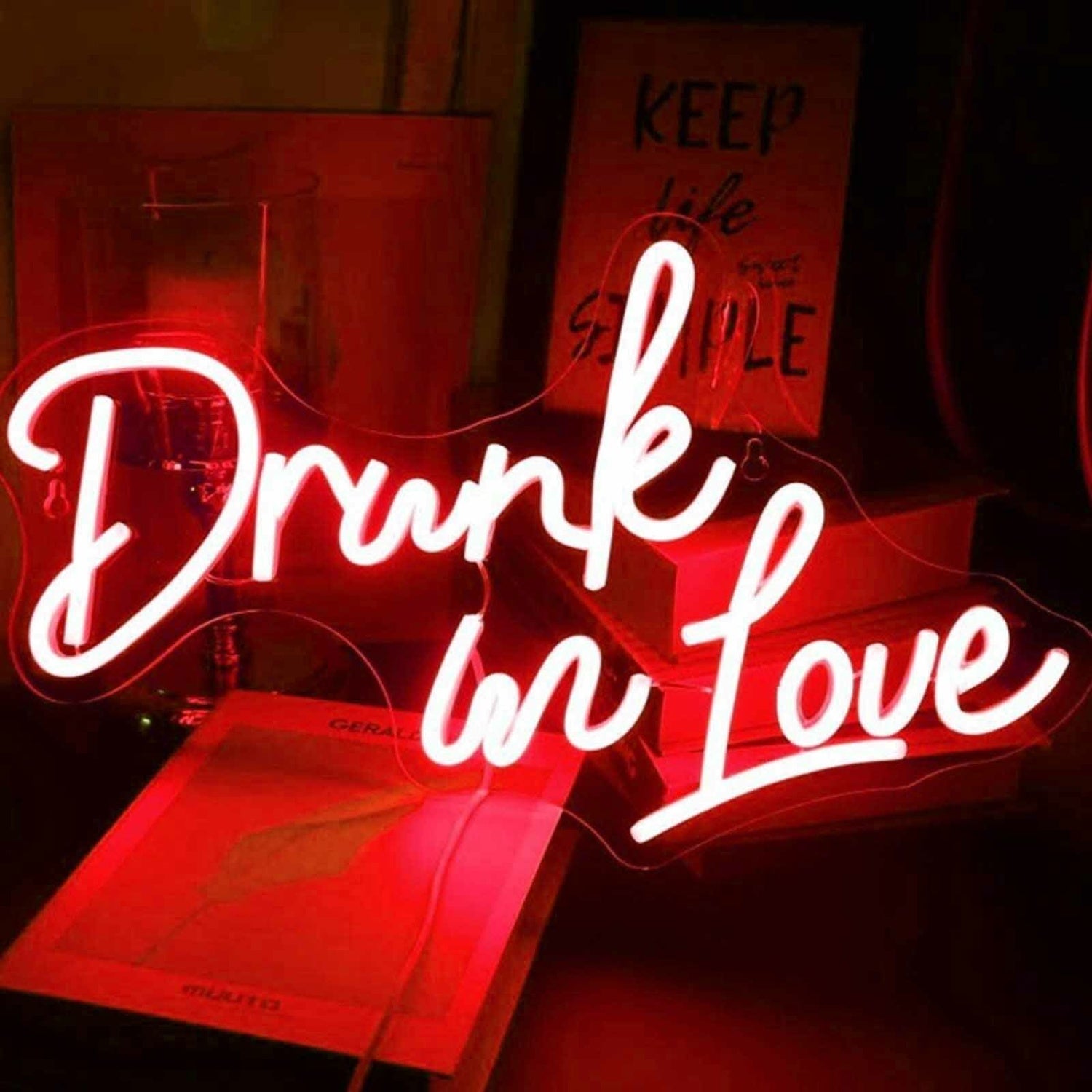 Drunk In Love Wedding Neon Sign | Shineneon