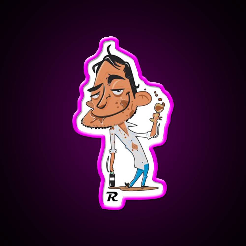 Drunk Man Man Cave Bar Led Neon Sign Rgb Color