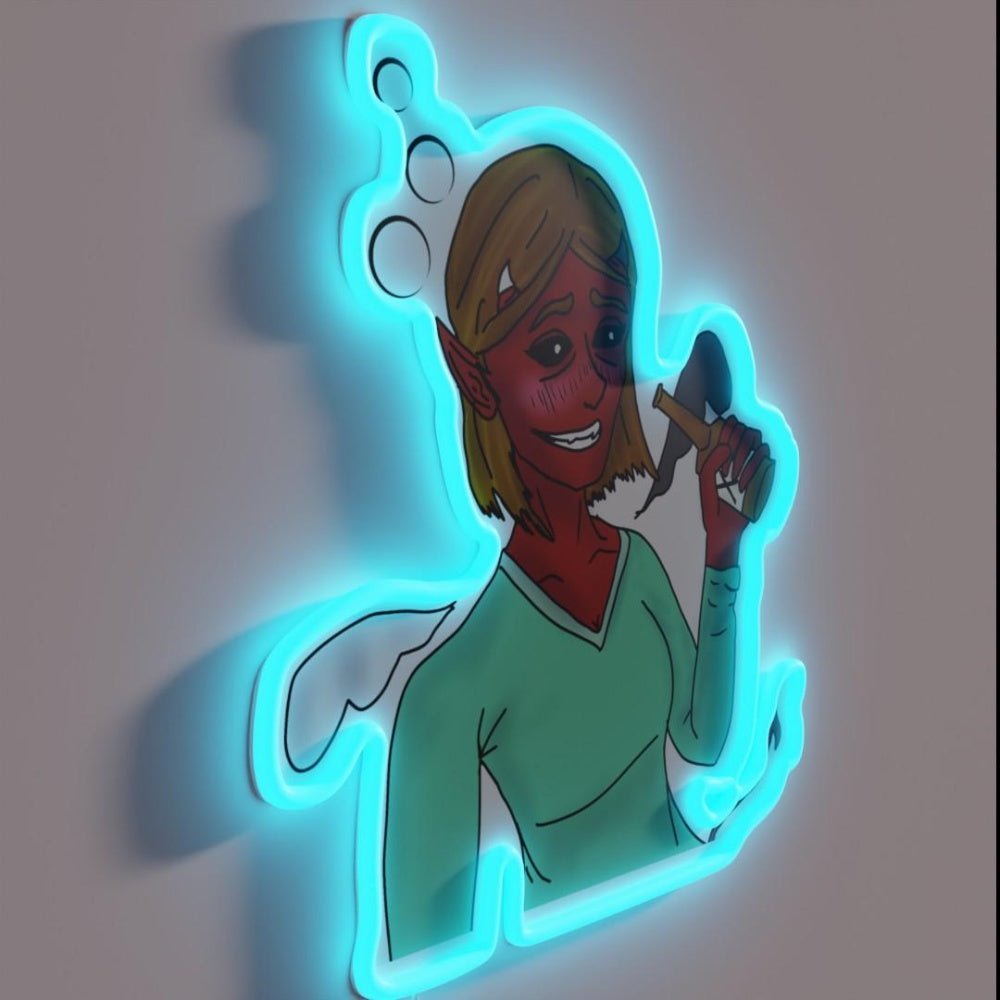 Drunken Demon Rgb Led Neon Sign - Shineneon