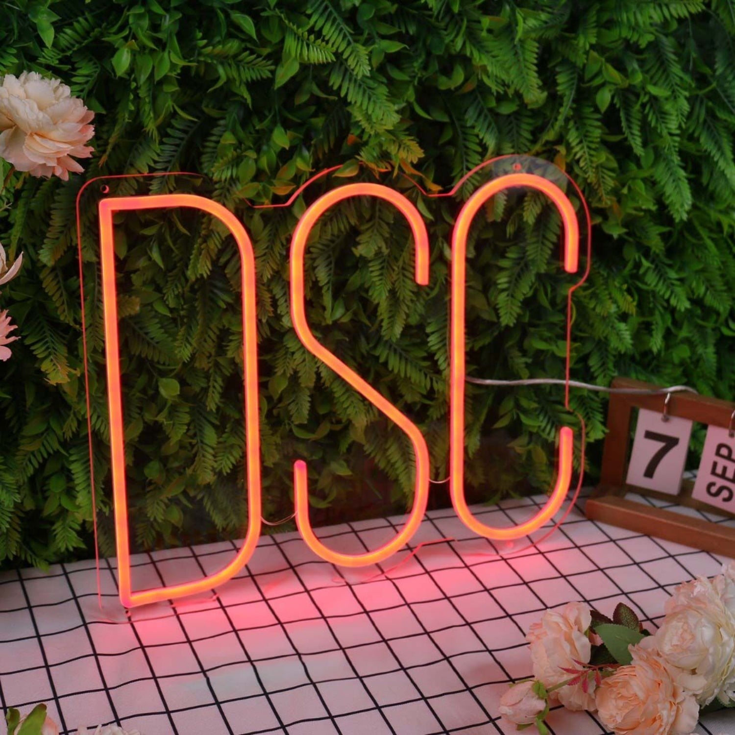 Dsc Orange Led Neon Sign - Shineneon