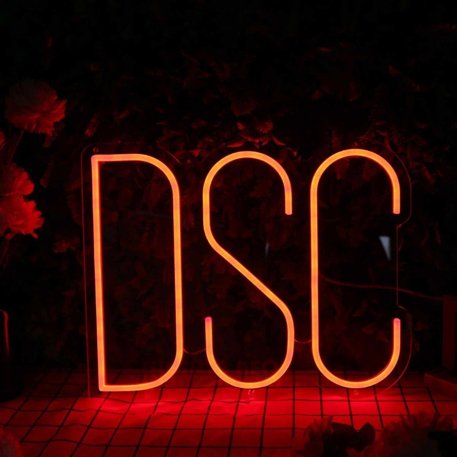 Dsc Orange Led Neon Sign - Shineneon