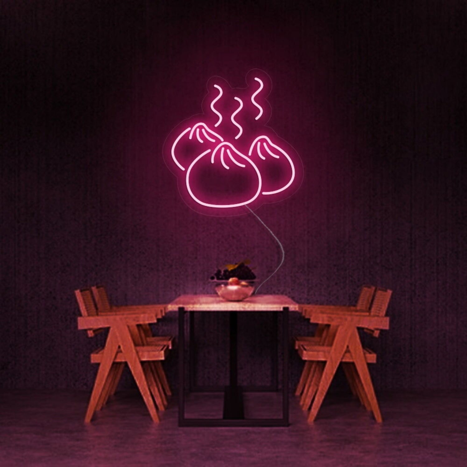 Dumpling Led Neon Sign For Food Lovers And Restaurants | Shineneon