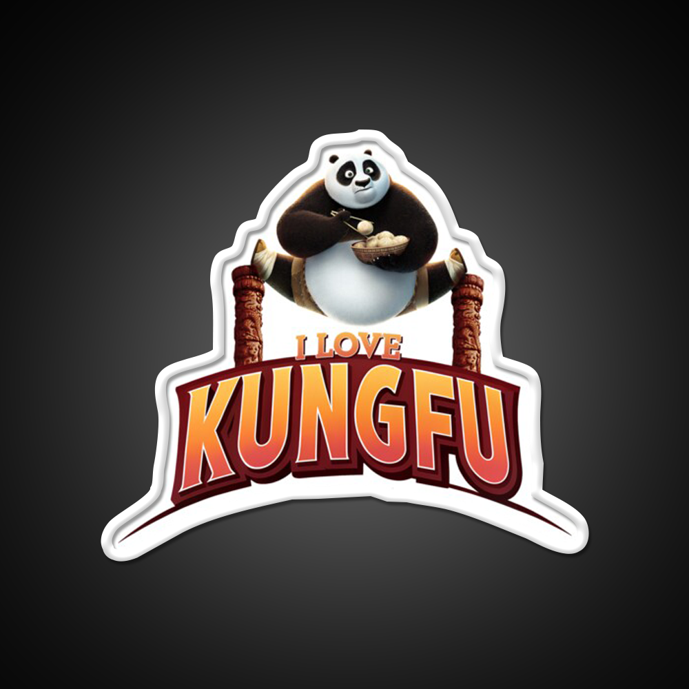 Dumpling Warrior Led Neon Sign Chinese Food Rgb Color