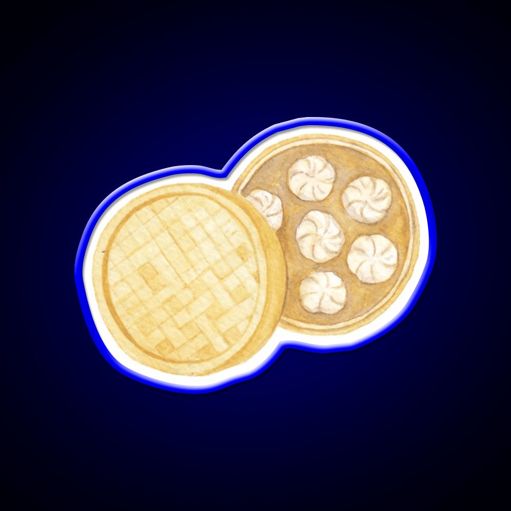 Dumplings Snack Food Led Neon Sign Rgb Color - Shineneon