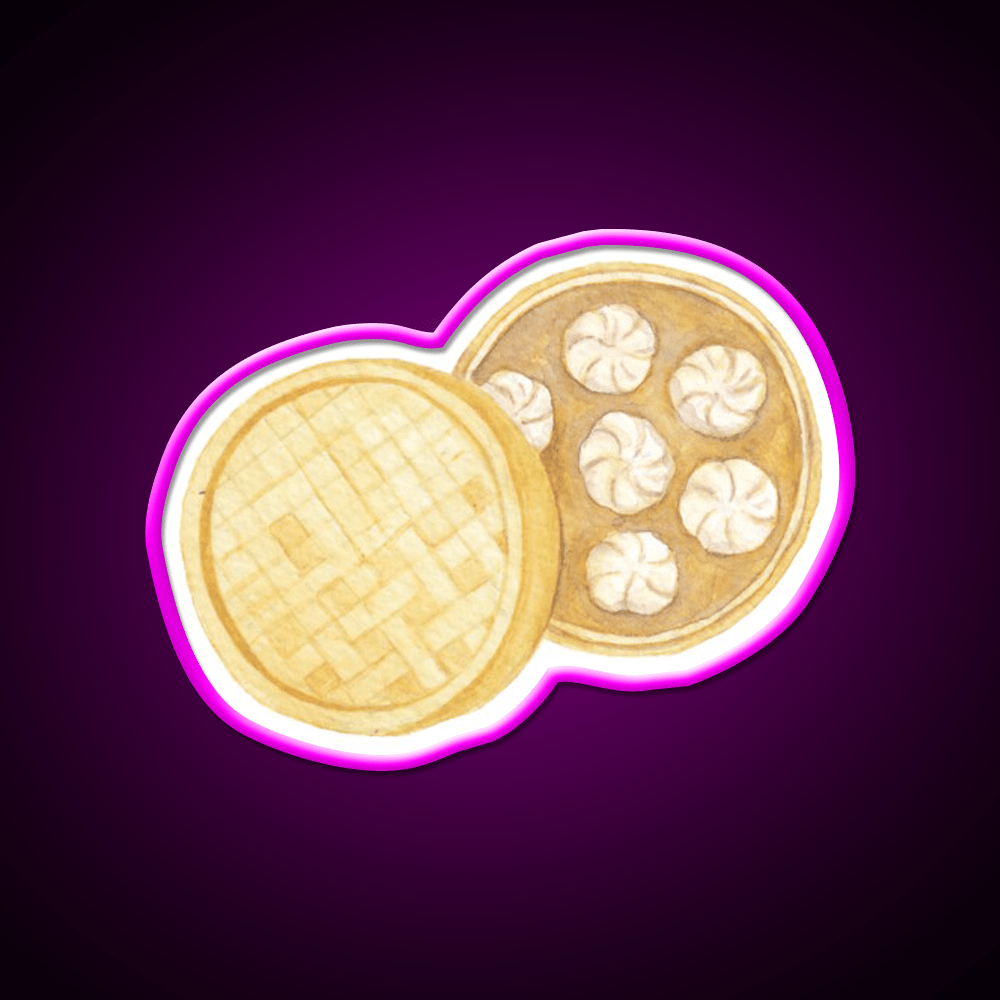 Dumplings Snack Food Led Neon Sign Rgb Color - Shineneon