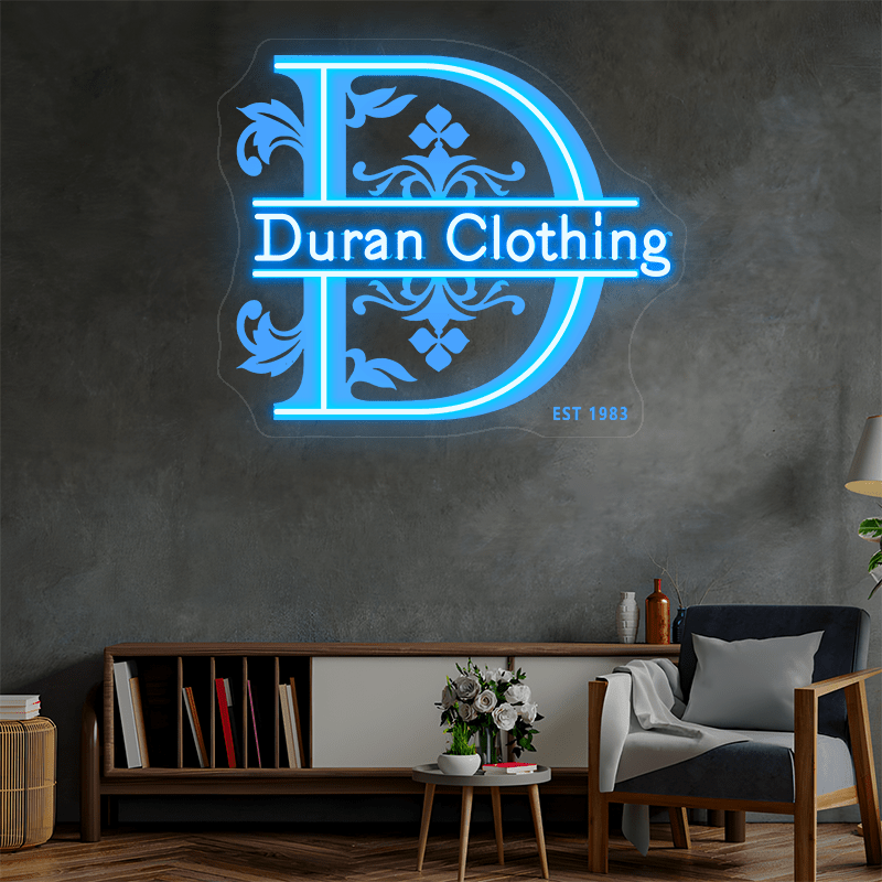 Duran Clothing Custom Neon Sign - Shineneon