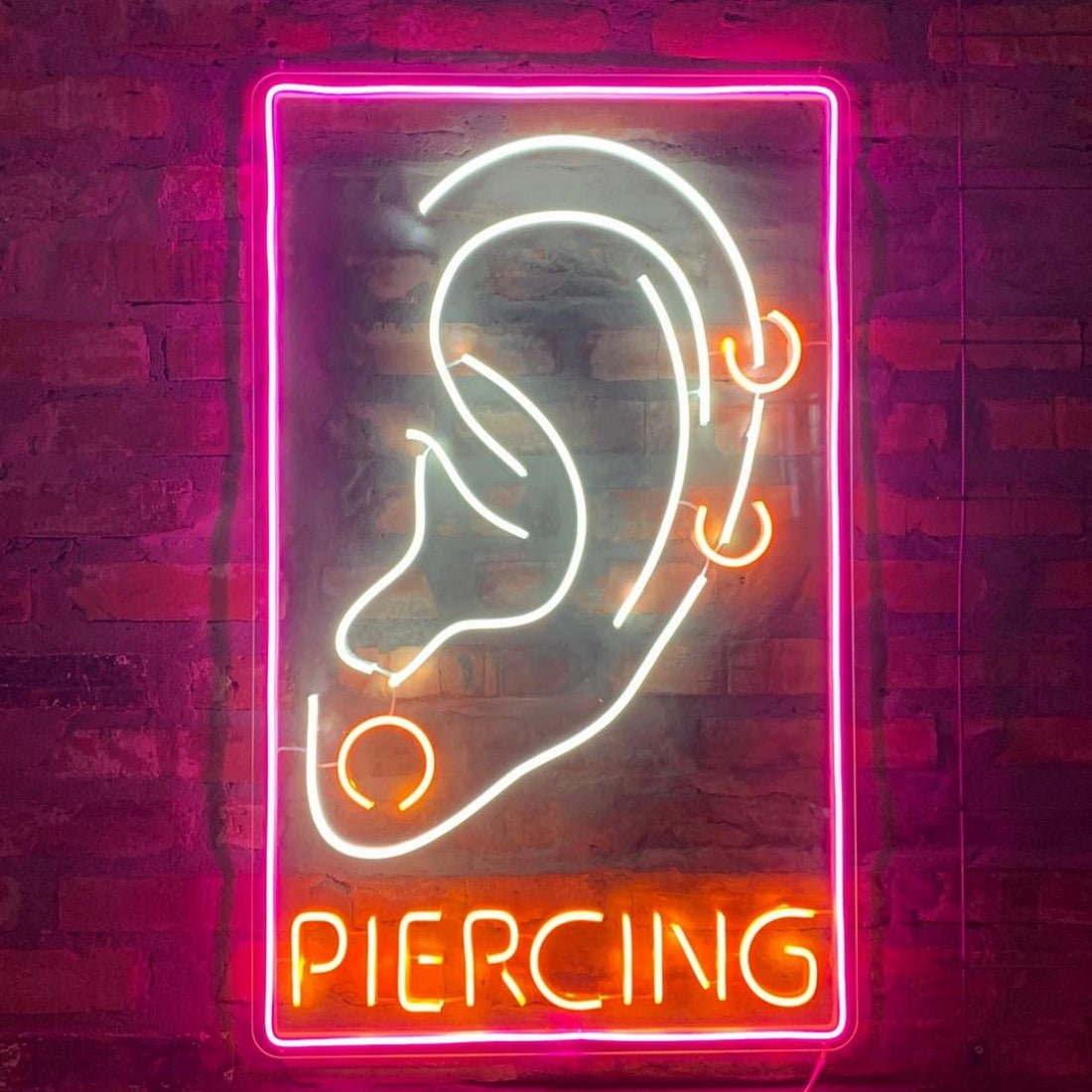 Ear Piercing Led Sign Business Neon Signs - Shineneon