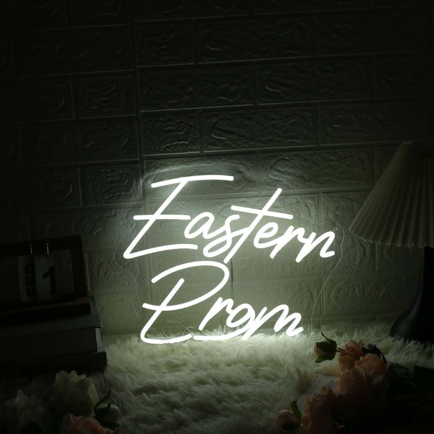Eastern Prom White Led Neon Sign | Shineneon
