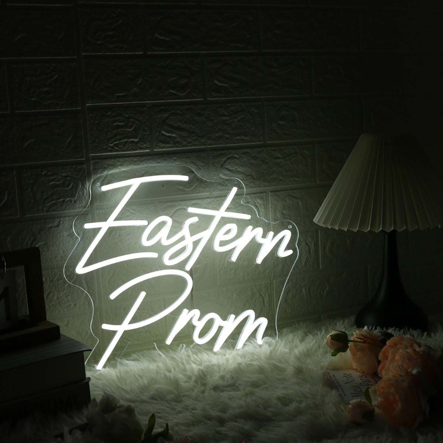 Eastern Prom White Led Neon Sign | Shineneon