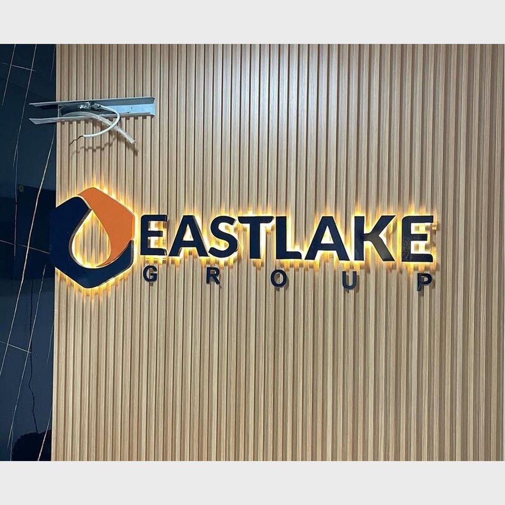 Eastlake Group Logo 3D Backlit Channel Letters Led Light Sign - Shineneon